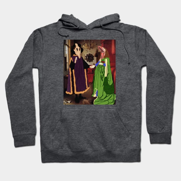 Barbara and Adam Go Classical Hoodie by DeliciousAmbiguity